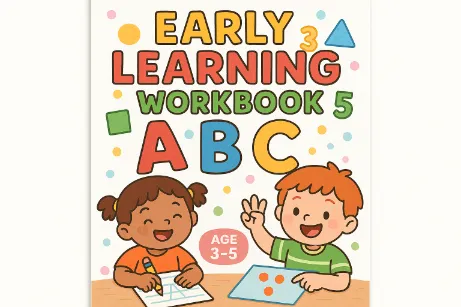 Workbook for 3 to 5 yrs kids